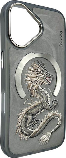 Nimmy Back Cover Silicone / Plastic Gray (iPhone 16)