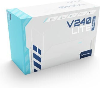 Valkyrie V240 Lite AIO CPU Liquid Cooling with 2 120mm Fans and ARGB Lighting White