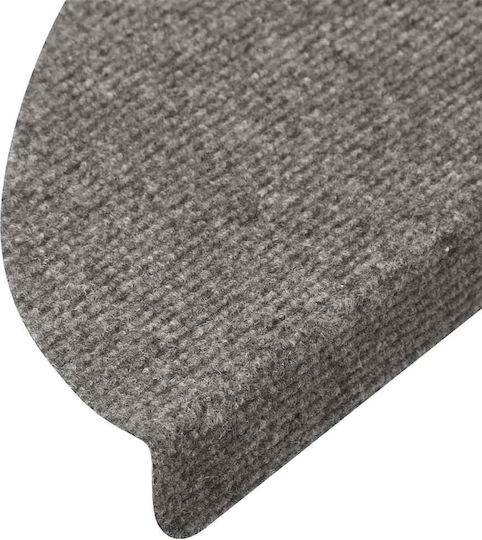 Vidaxl Covorașe pentru Trepte Autoadezive 20 Buc Gri 65 x 22.5 x 3.5 cm Gri