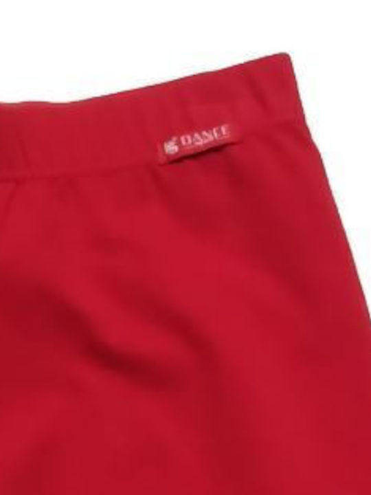 Dansport Women's Legging Shorts Red