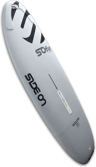 Windsurf Board School Feeling 180l Grey Sideon