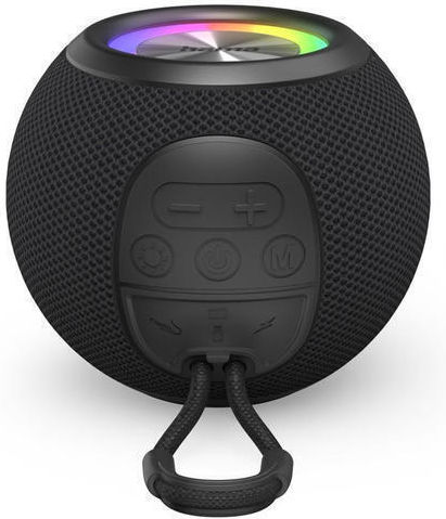 HAMA Ballshape Ηχείο Bluetooth 5W με Διάρκεια Μπαταρίας έως 10 ώρες Μαύρο