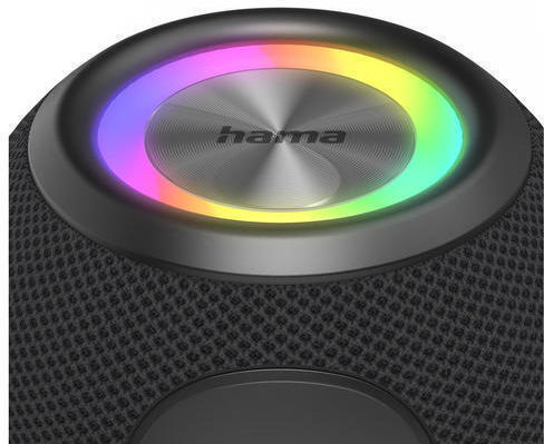 HAMA Ballshape Ηχείο Bluetooth 5W με Διάρκεια Μπαταρίας έως 10 ώρες Μαύρο