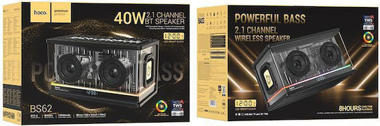 Hoco Ηχείο Bluetooth 30W με Διάρκεια Μπαταρίας έως 8 ώρες Μαύρο HC-BS62