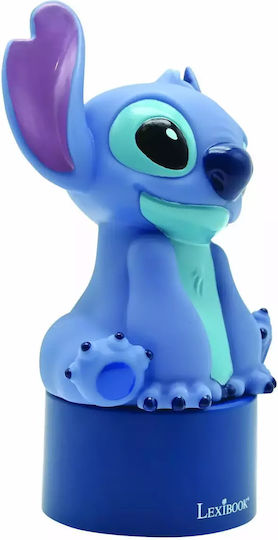 Disney Led Παιδικό Διακοσμητικό Φωτιστικό Stitch Μπλε Stitch