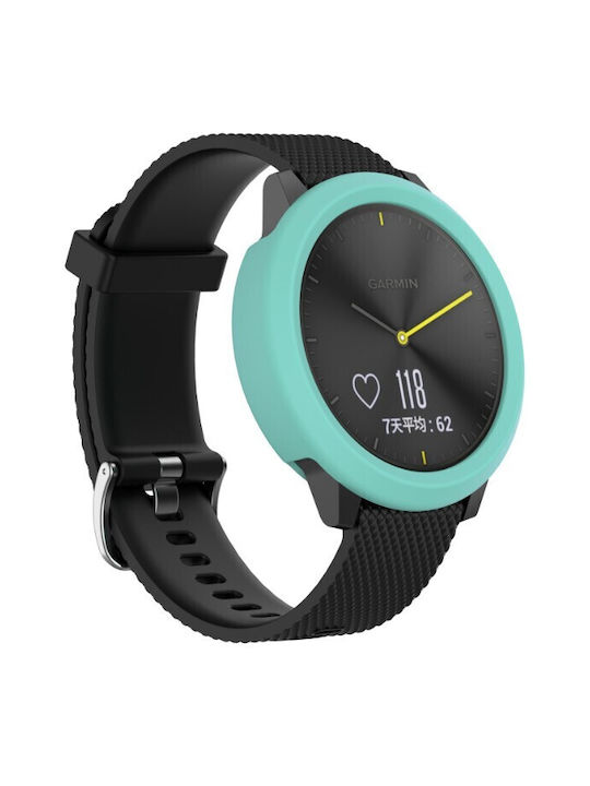 Carcasă de Silicon în culoarea Verde pentru Garmin Vivomove HR