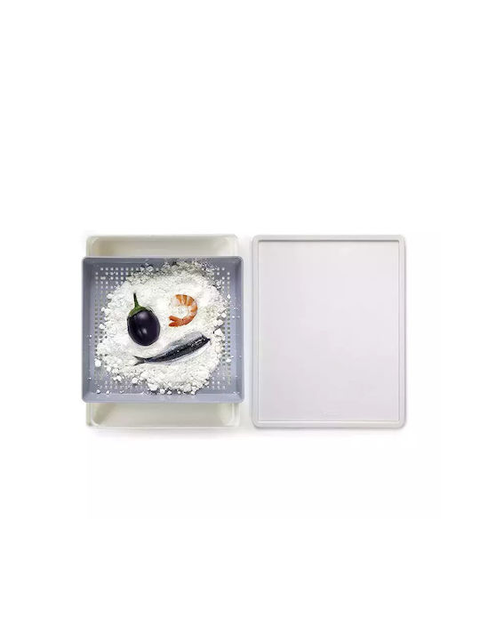 Ibili Cutie pentru Mâncare Plastic Alb 27.5x22cm 1buc