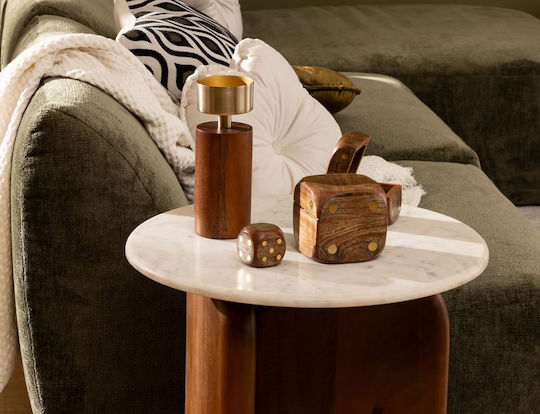 Atmosphera Set Cutii Decorative Lemnoase 3buc