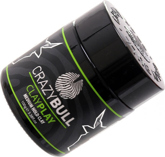 Crazy Bull Clay Play Ceară de Păr 100ml
