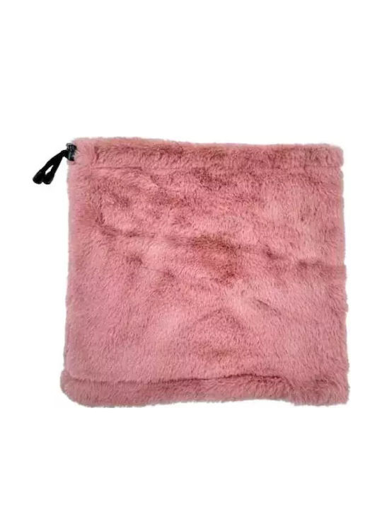 Kinder Mütze Set mit Handschuhe Gestrickt Rosa