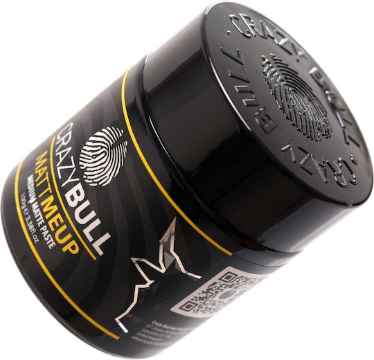 Crazy Bull Mattmeup Hair Wax Paste 100ml