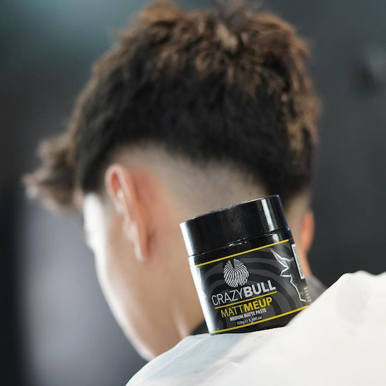 Crazy Bull Mattmeup Hair Wax Paste 100ml