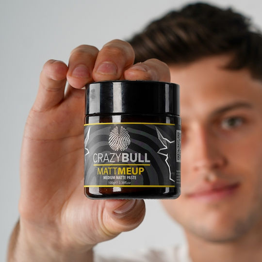 Crazy Bull Mattmeup Hair Wax Paste 100ml