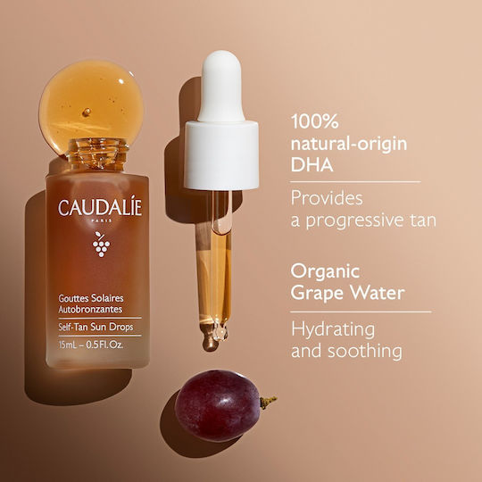 Caudalie Sun Drops Автобронзантни Капки За Лице 15ml