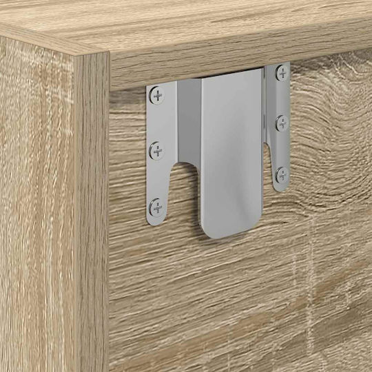 Έπιπλο Τηλεόρασης Καφέ Μ120xΠ31xΥ25.5cm