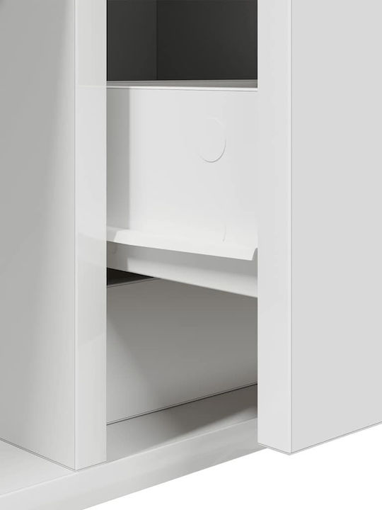 Stand TV Alb L120xA31xÎ25.5cm