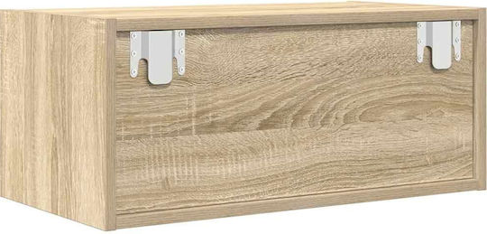 Έπιπλο Τηλεόρασης Καφέ Μ120xΠ31xΥ25.5cm