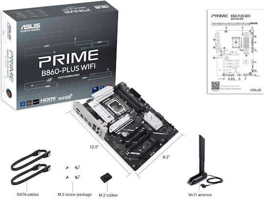 Asus Prime B860-Plus Mainboard ATX mit Intel 1851 Sockel