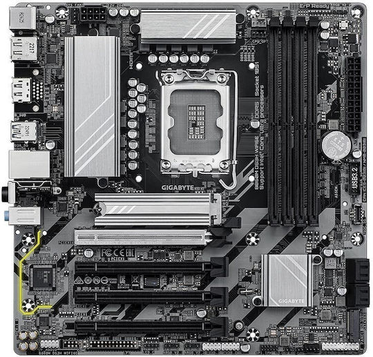 Gigabyte B860M DS3H WIFI6E Дънна платка Micro ATX с Intel 1851 Сокет