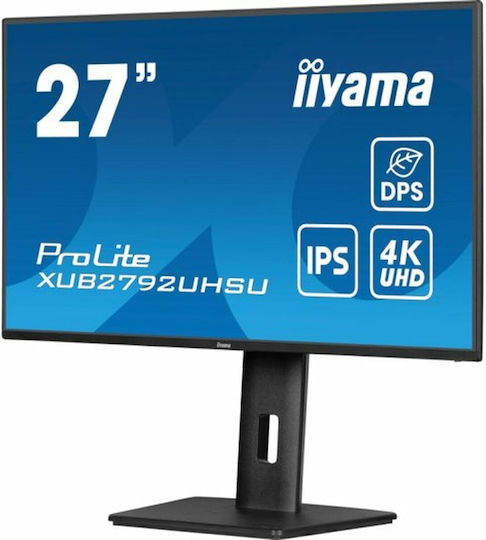 Iiyama ProLite IPS HDR Monitor 27" 4K 3840x2160 με Χρόνο Απόκρισης 4ms GTG