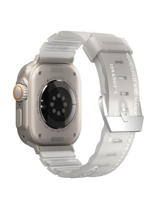 Skinarma Shokku Strap Apple Watch 49 45 44 Mm Frost