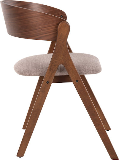 Nekker Председки Трапезария Walnut-beige 1бр 56x55x78бр