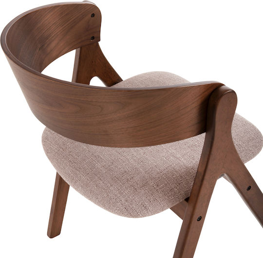 Nekker Председки Трапезария Walnut-beige 1бр 56x55x78бр