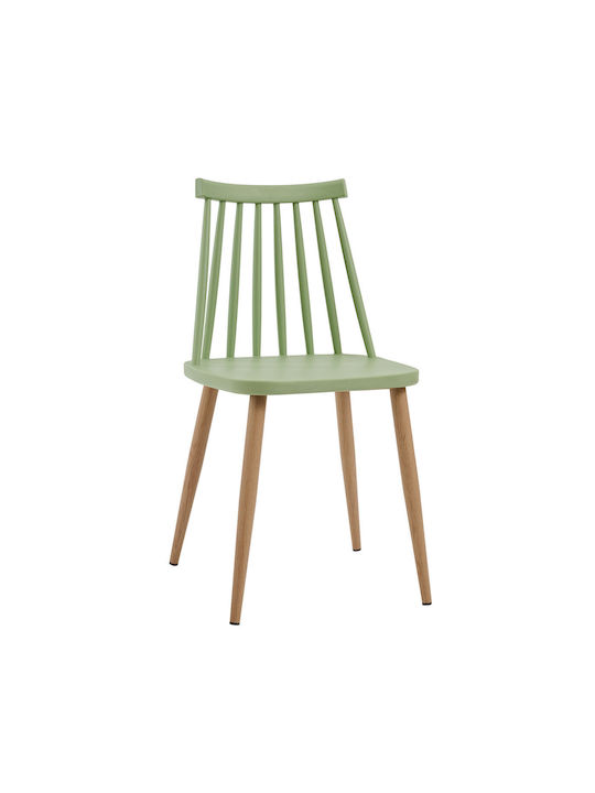 Eri Dining Room Polypropylene Chair Green 43x47x80cm