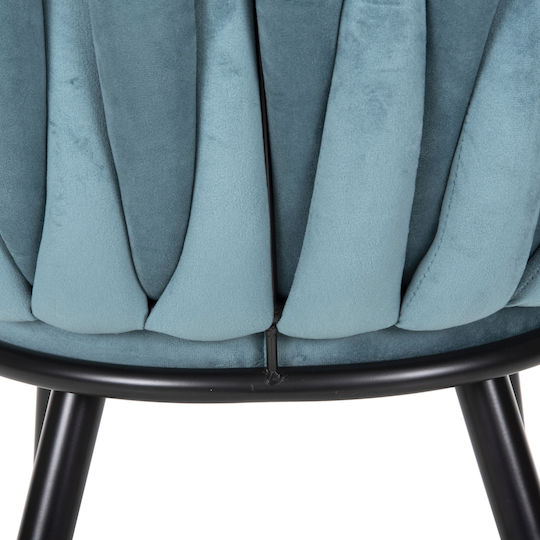 Luanda Stühle Speisesaal Turquoise 1Stück 62x54x79cm