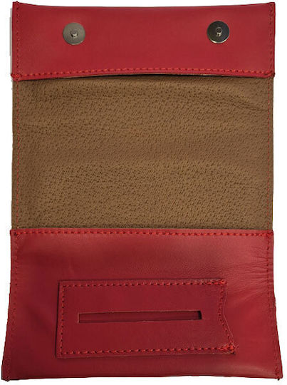 Leon Lederne Tabaktasche mit Verschluss 16x8.5cm Small deviations
