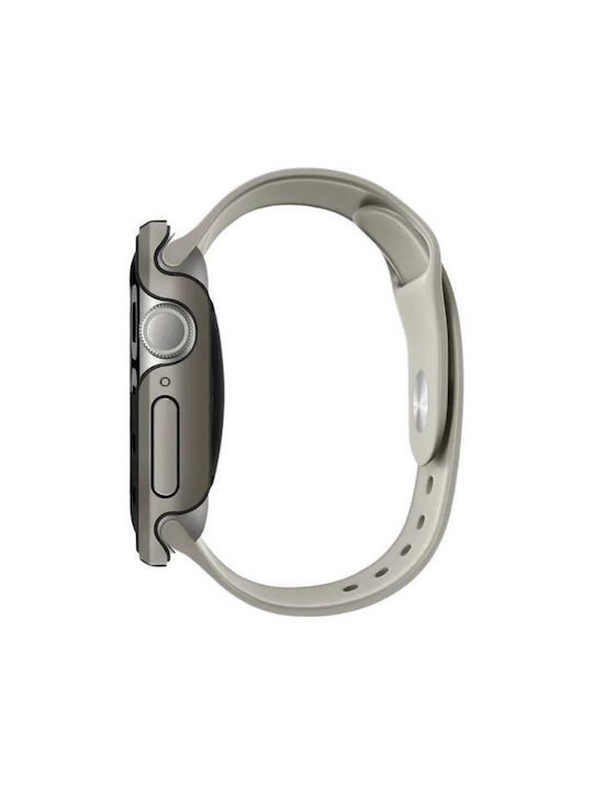 Uniq Μεταλλική Θήκη σε Ασημί χρώμα για Apple Watch Series 46mm