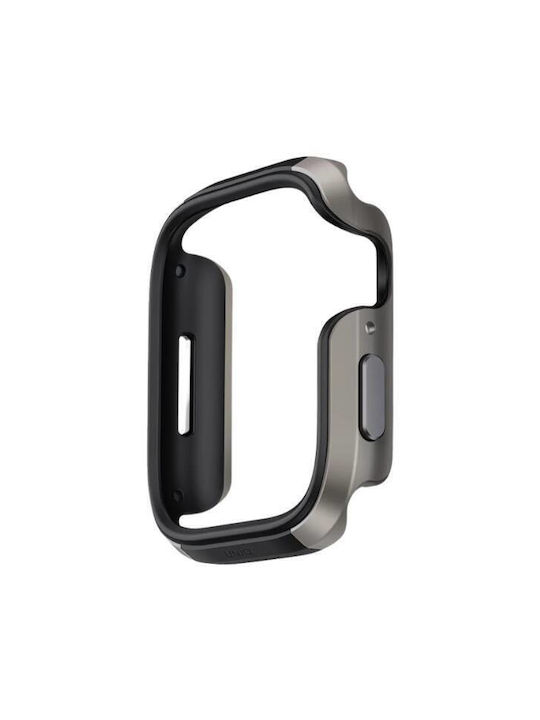 Uniq Μεταλλική Θήκη σε Ασημί χρώμα για Apple Watch Series 46mm