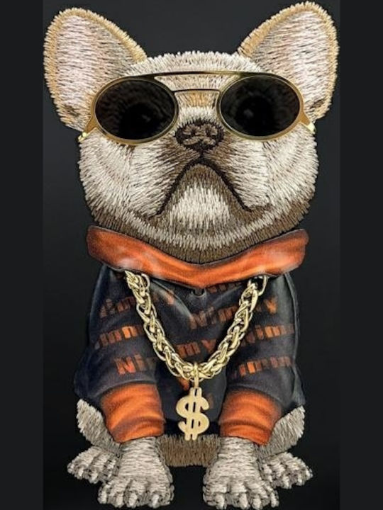 Glasses Cool Dog Bum Bag Gürtel Schwarz