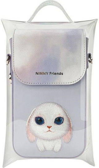 Nimmy Handytasche Lila Großäugiges Haustier 2.0 Hase