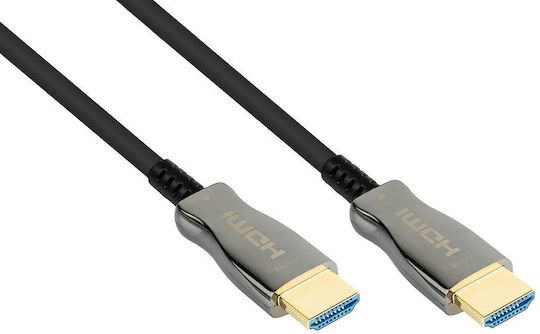 Python HDMI 2.1 HDMI-Kabel HDMI-Stecker – HDMI-Stecker 10 m Schwarz