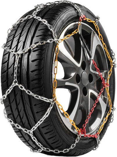 Cartech Strong & Safe Αντιολισθητικές Αλυσίδες Πάχους 12mm Επιβατικού & 4x4 Αυτοκινήτου 2τμχ