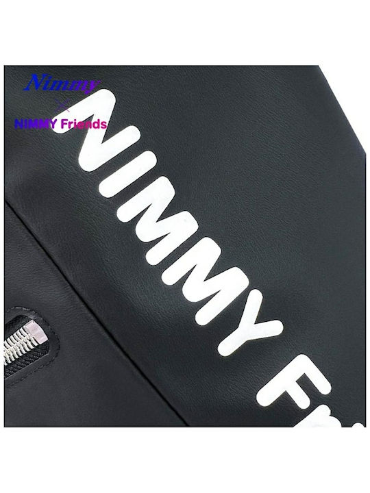 Nimmy Τσάντα Πλάτης για Laptop σε Μαύρο χρώμα