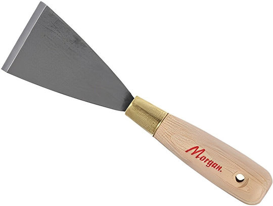 Morgan 6.5cm Scraper Spatula Wooden Handle Mo.0009310