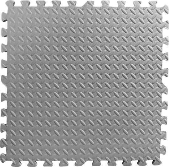 Rage Boden Puzzle Fitnessstudio Gray 60x60x2.5cm 4Stück