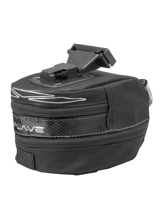 M-Wave Reflex Tilburg M Clip Bicycle Saddle Bag Black 122357