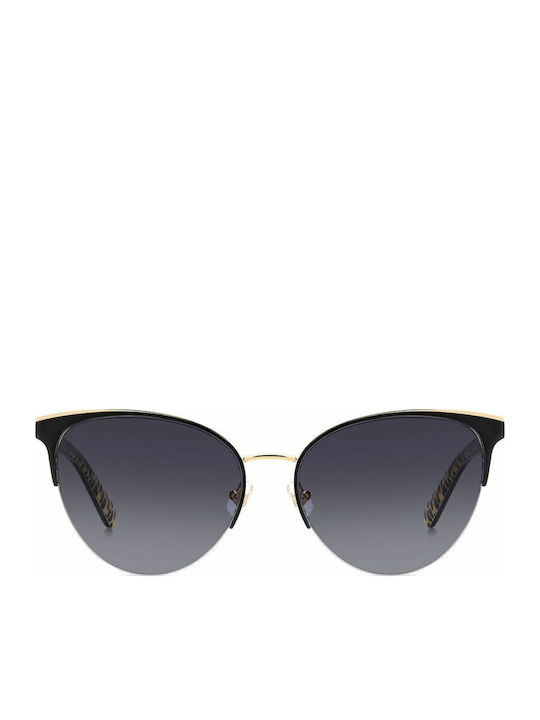 Kate Spade Feminini Ochelari de soare cu Negru Cadru și Negru Lentilă IZARAGS807F79