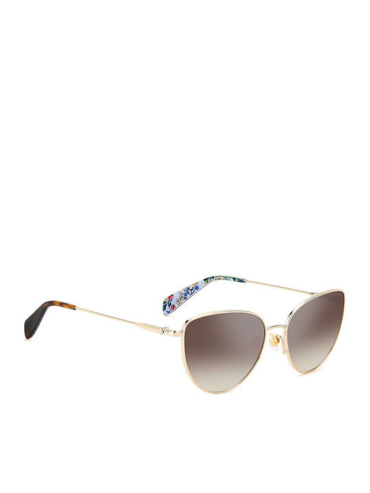 Kate Spade Γυναικεία Γυαλιά Ηλίου με Καφέ Μεταλλικό Σκελετό και Καφέ Φακό HAILEYGSJ5GF5