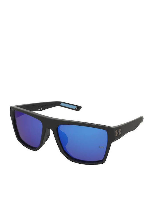 Under Armour Ochelari de soare Μαύρα cu Cadru & Albastru Lentilă