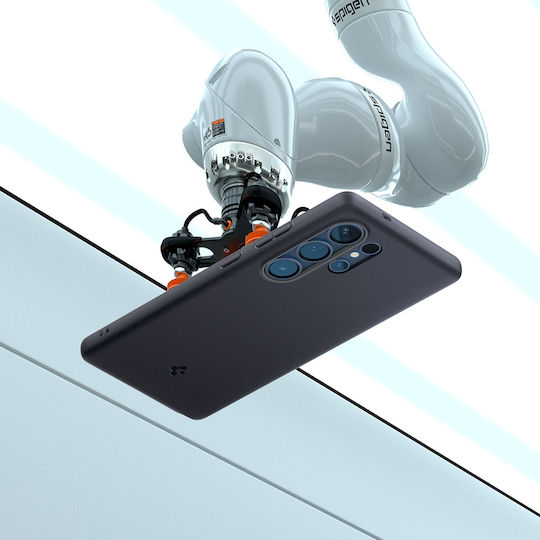 Spigen Nano Pop (MagFit) Back Cover Σιλικόνης 0.3mm Black Sesame (Galaxy S25 Ultra)