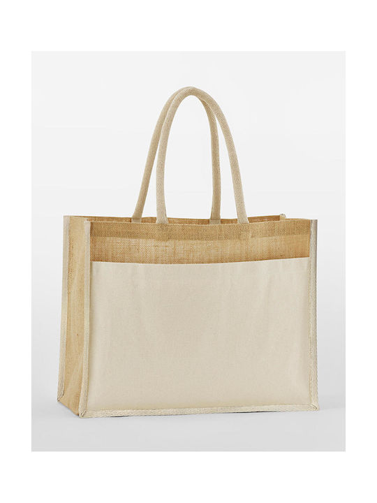 Shopper Jute Baumwolltasche Westford Mill W480 Natur