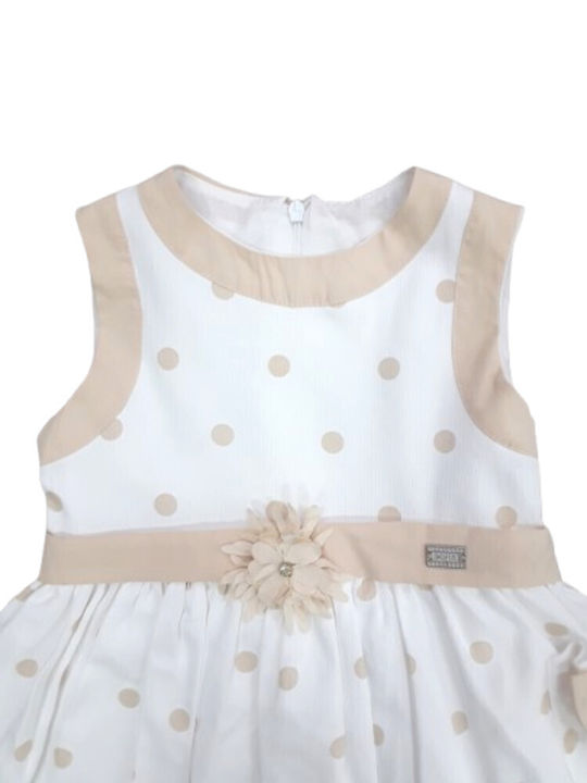 Evita Children's Dress Beige