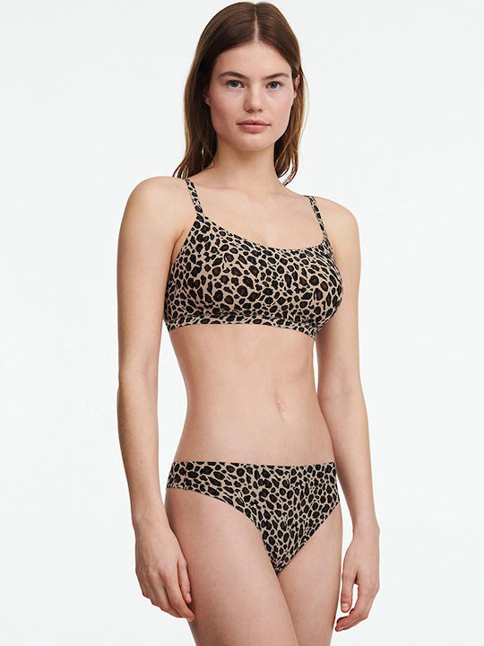 Soft Stretch Frauen Sport-BHs Sport-BH Animal
