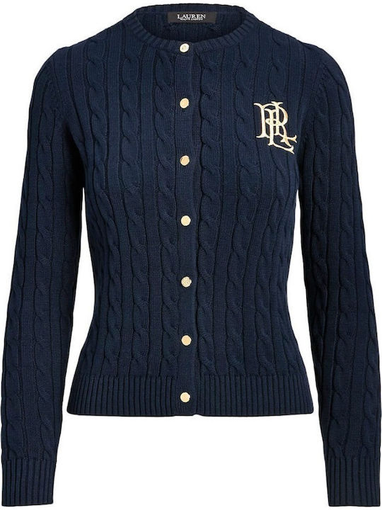 Women's Knitted Cardigan Dark Blue