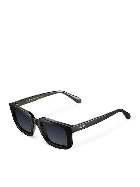 Meller Unisex Sonnenbrille mit Schwarz Kunststoff Gestell und Schwarz Linse ESH-TUTCAR