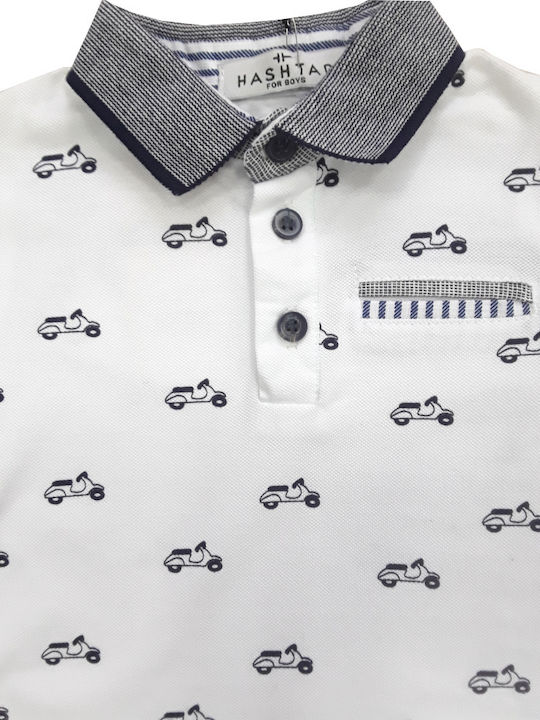 Hashtag Kids Set with Gray Shorts 3 Pieces